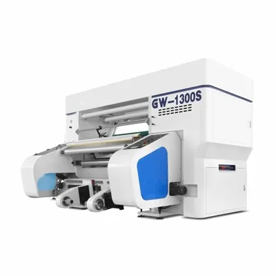 Pilna servisa PVC plēves ruļļu pārtinējs