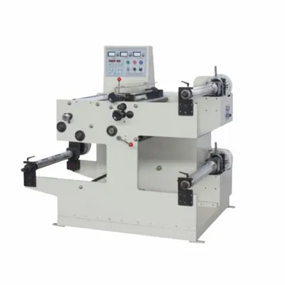 Liela ātruma mazo etiķešu griešanas mašīna