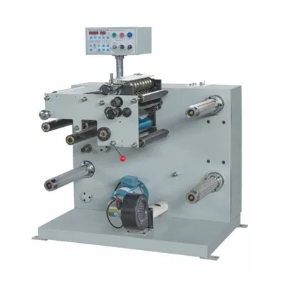 Etiķetes papīra šķēluma pārtinējs